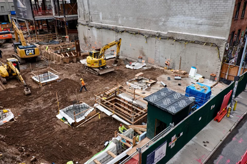 Construction Site in New York City